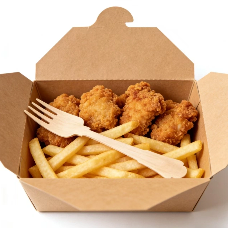 205mm wooden reinforced fork6