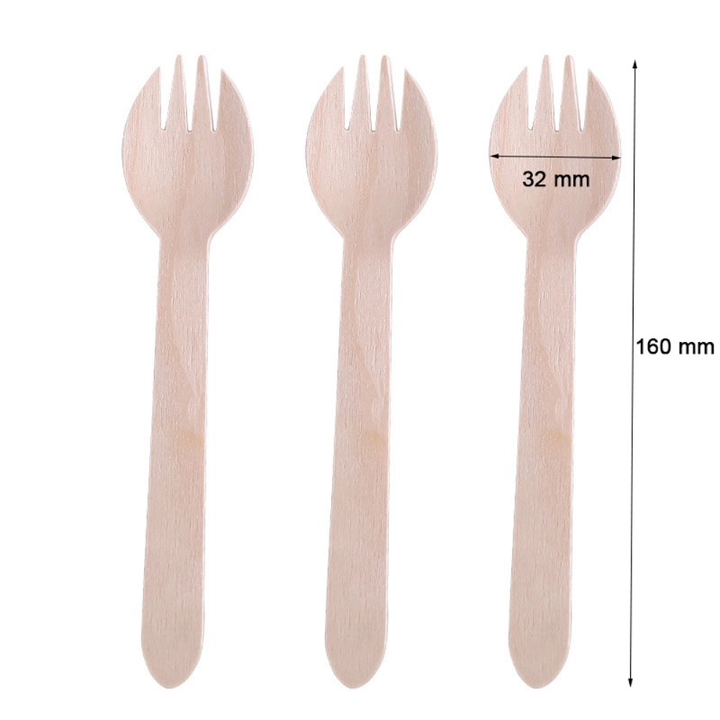 160mm wooden fork1