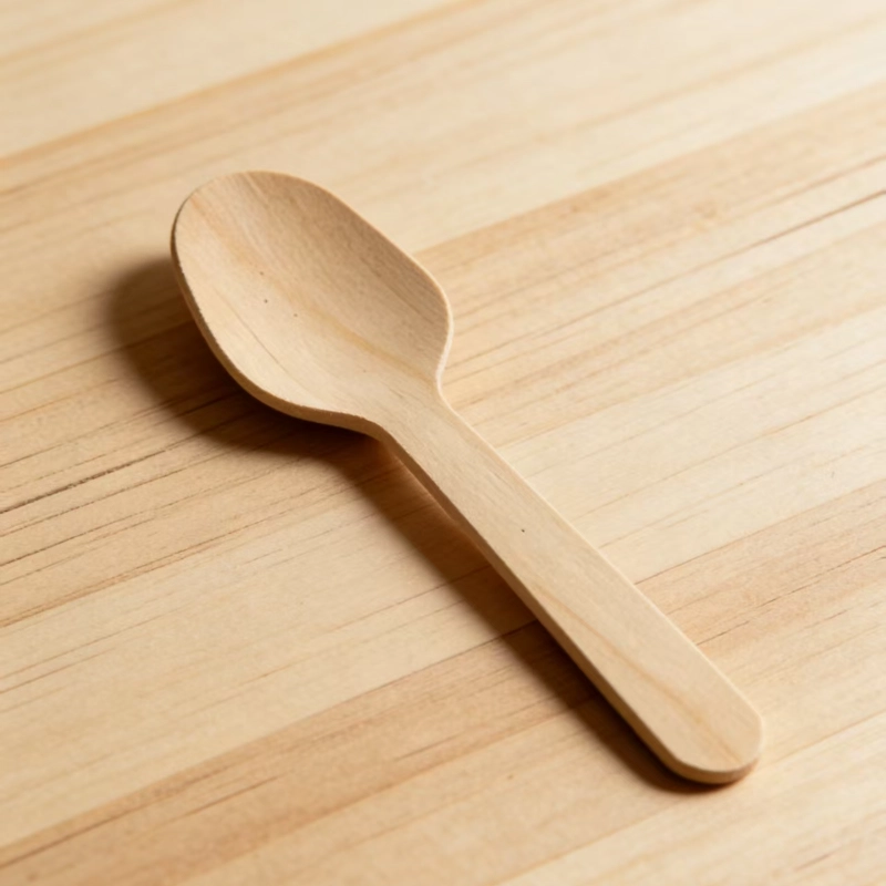 85mm disposable wooden spoon5