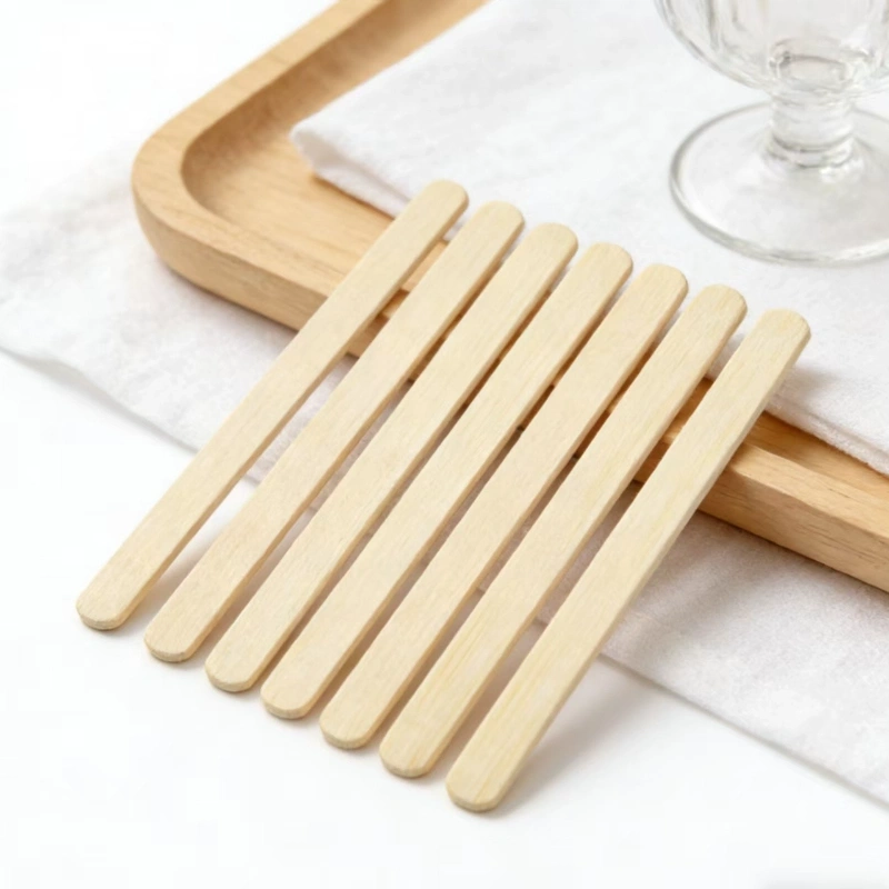 disposable bamboo ice cream stick