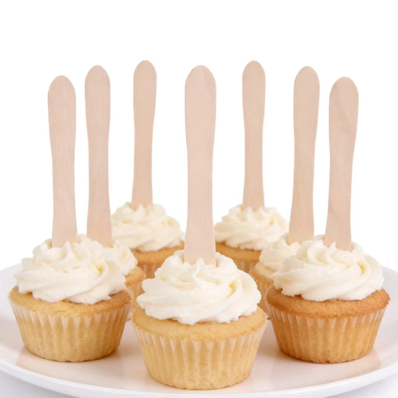 114mm wooden ice cream spoon-2