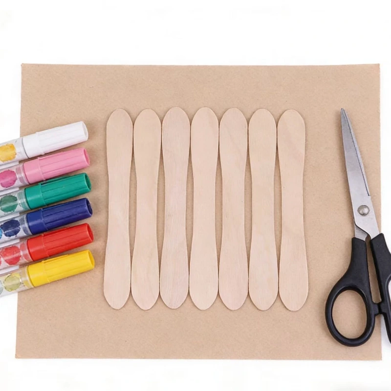 114mm wooden ice cream spoon-2