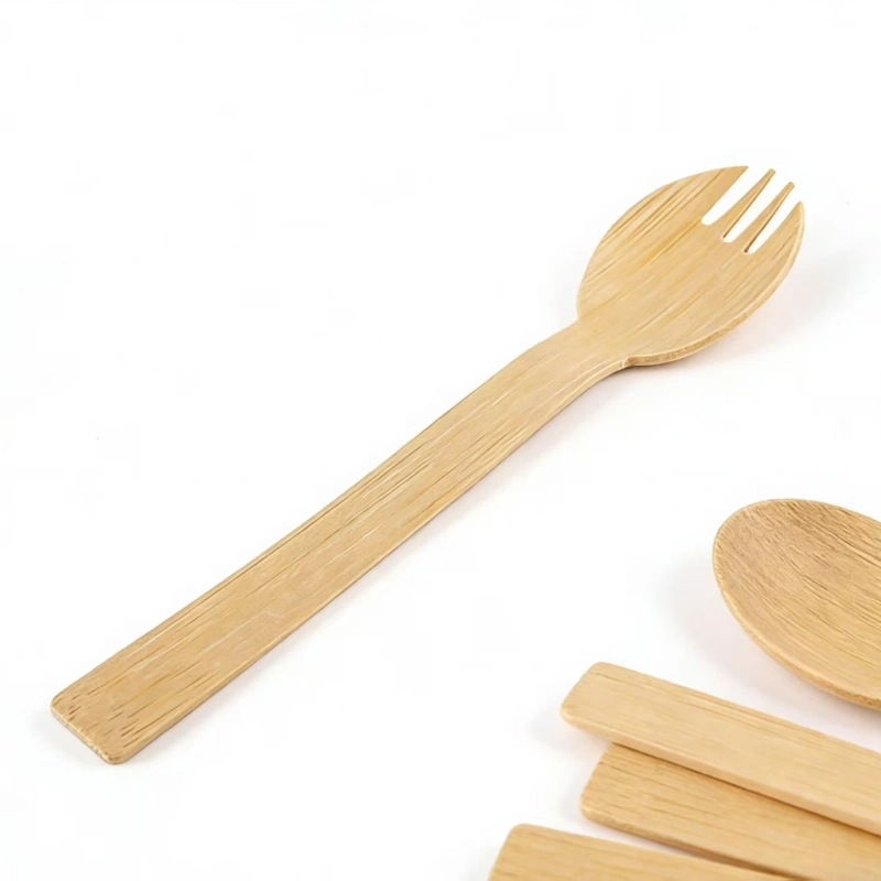 disposable bamboo spork1