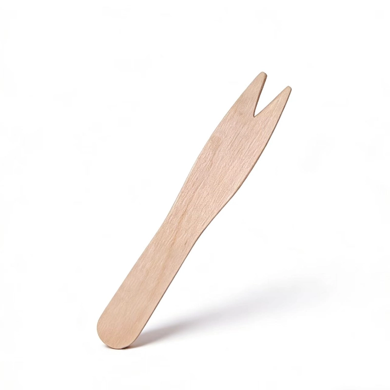 Tenedor de madera para fruta de 95 mm-3