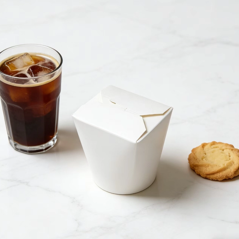 disposable paper round bottom noodle box3