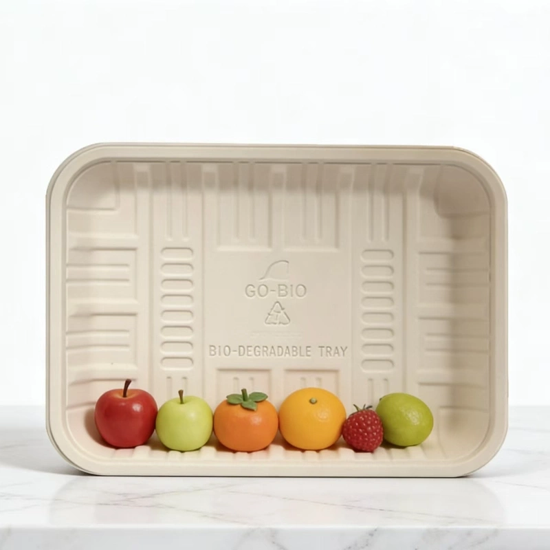 Bandeja cuadrada de 450 ml de maicena