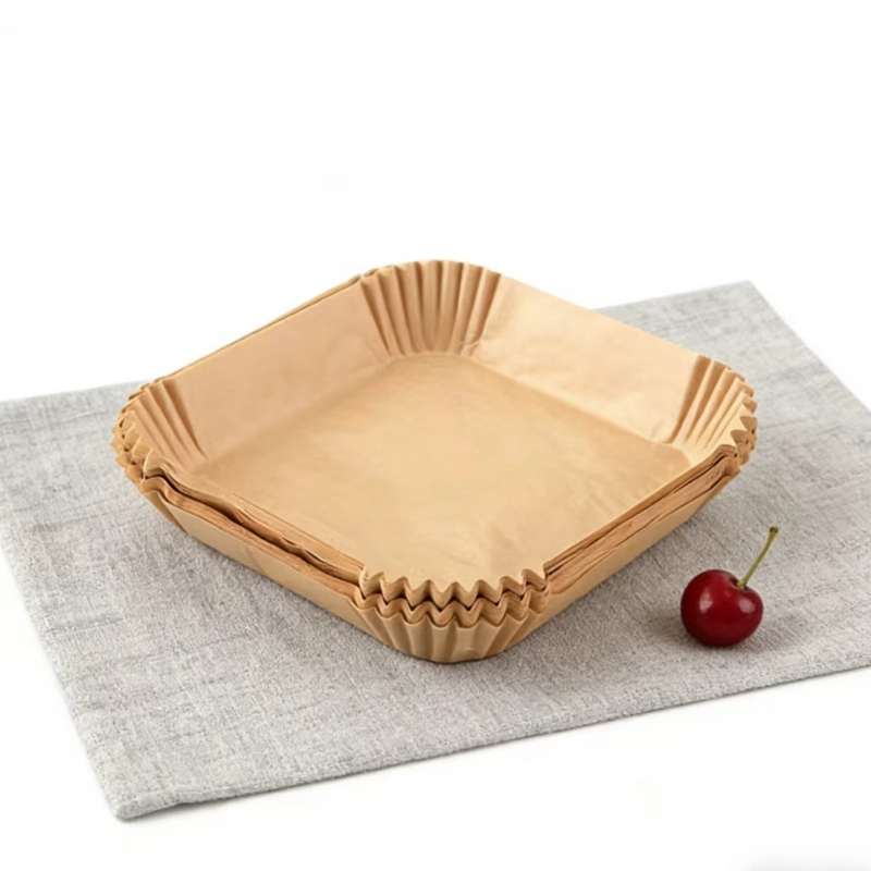 Einweg-Quadratpapier für Heißluftfritteusen 2