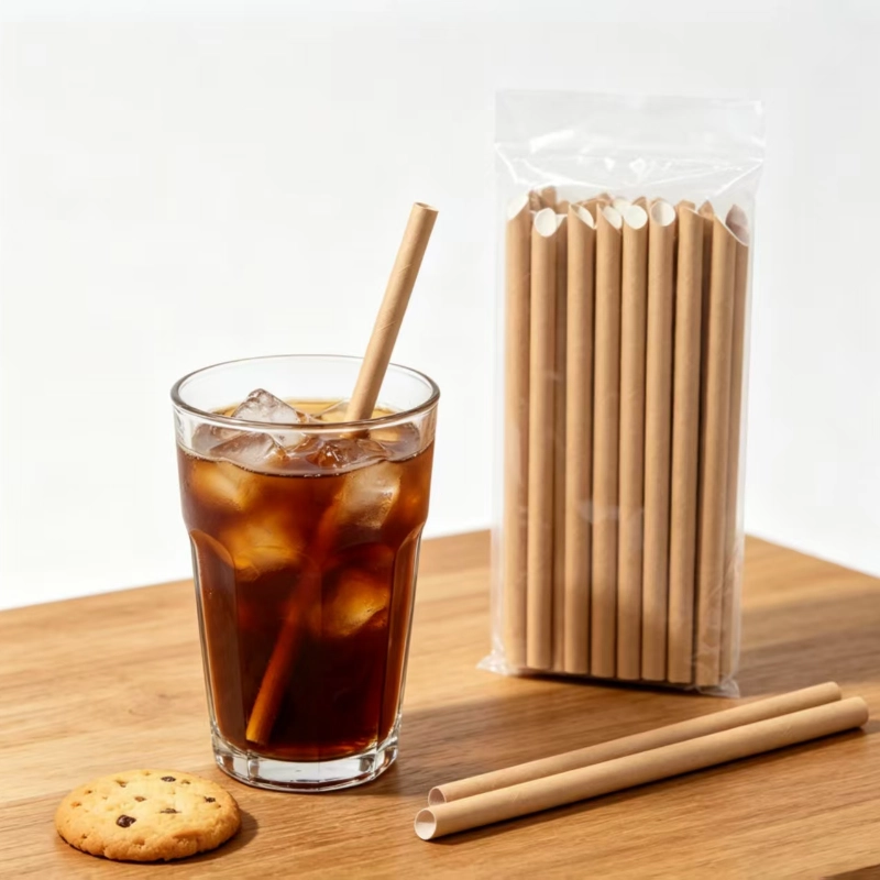 disposable slanted paper straw3