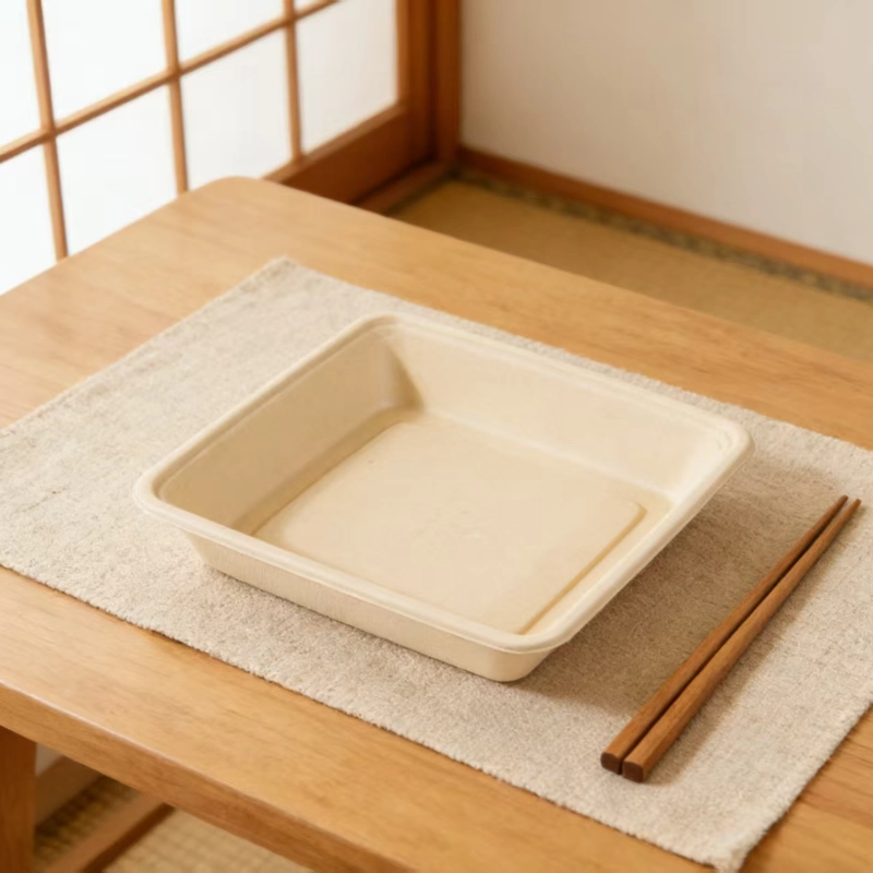 boîte à emporter jetable en bagasse2