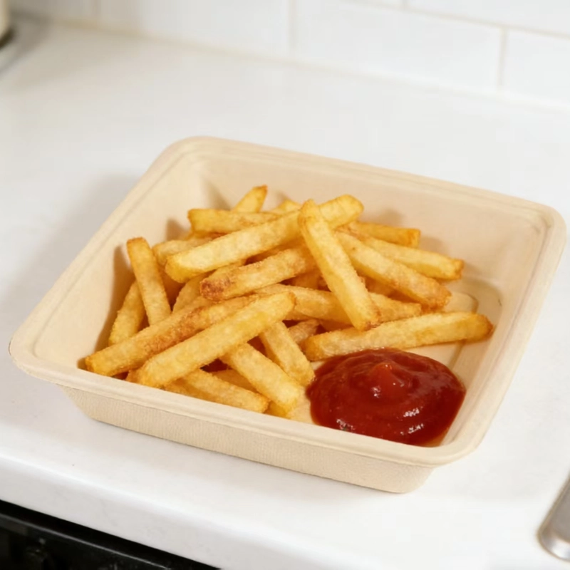 boîte à emporter jetable en bagasse4