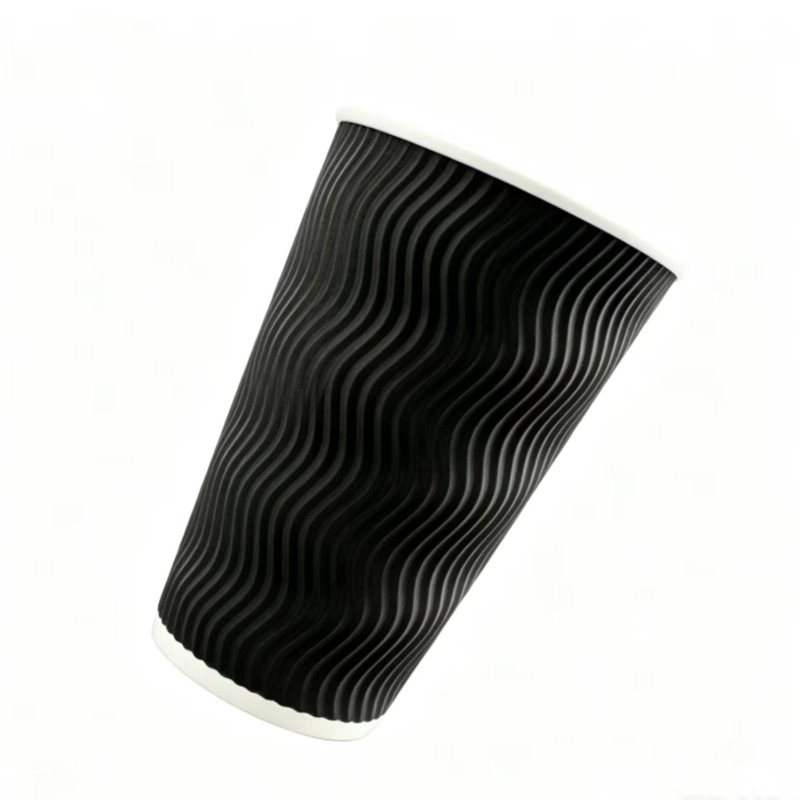 disposable ripple wall paper cup