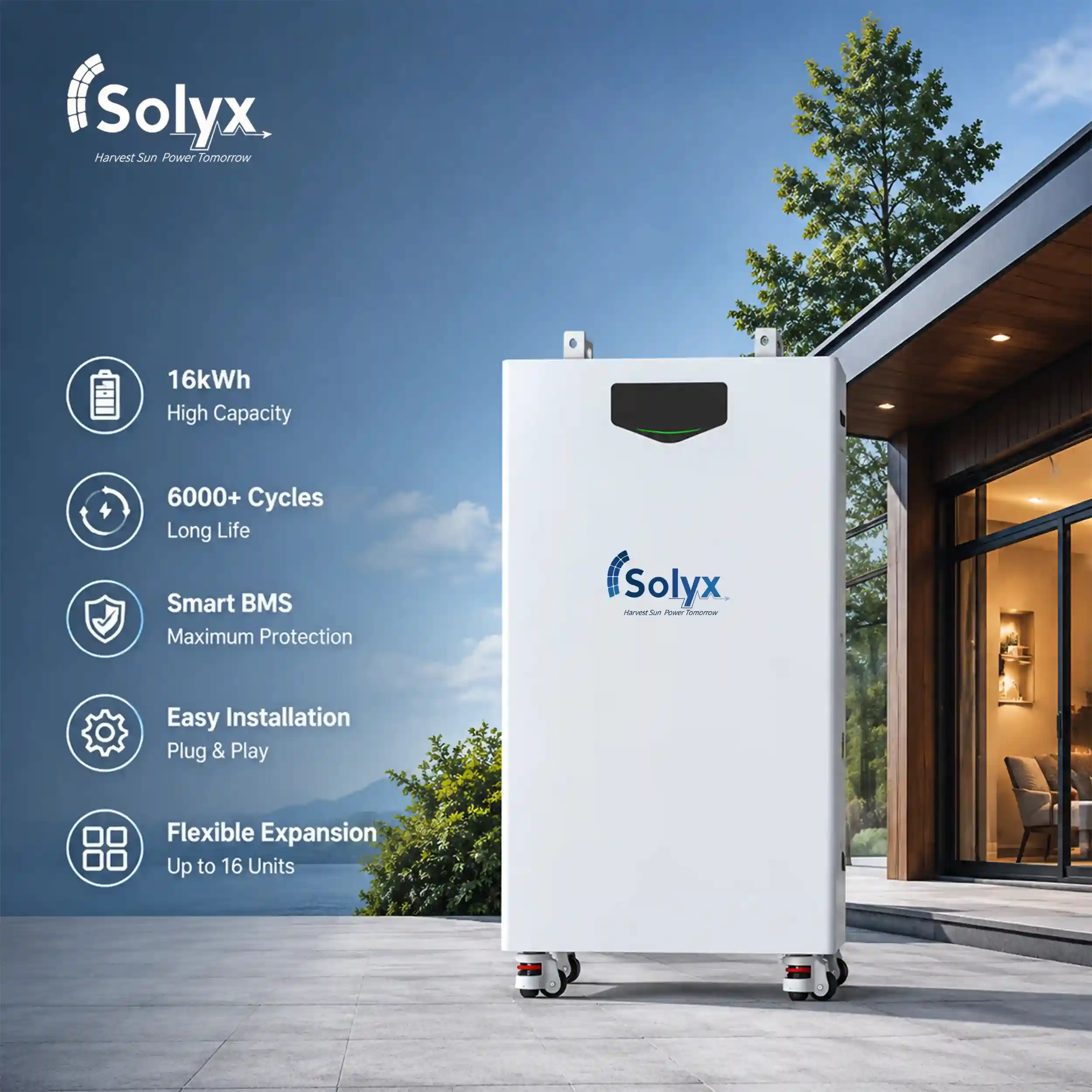 16kwh Roll-Mounted Solar Energy Storage Battery5