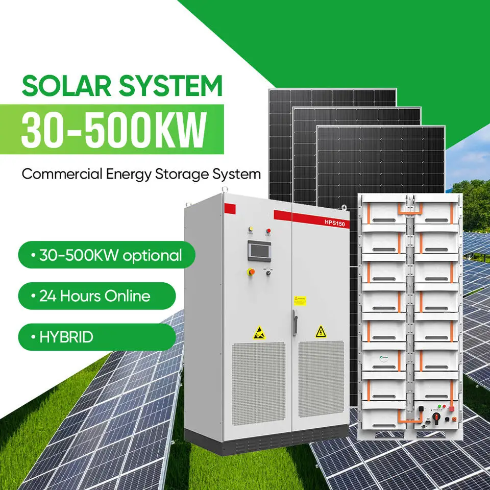 Hybrid solar home system commercial1