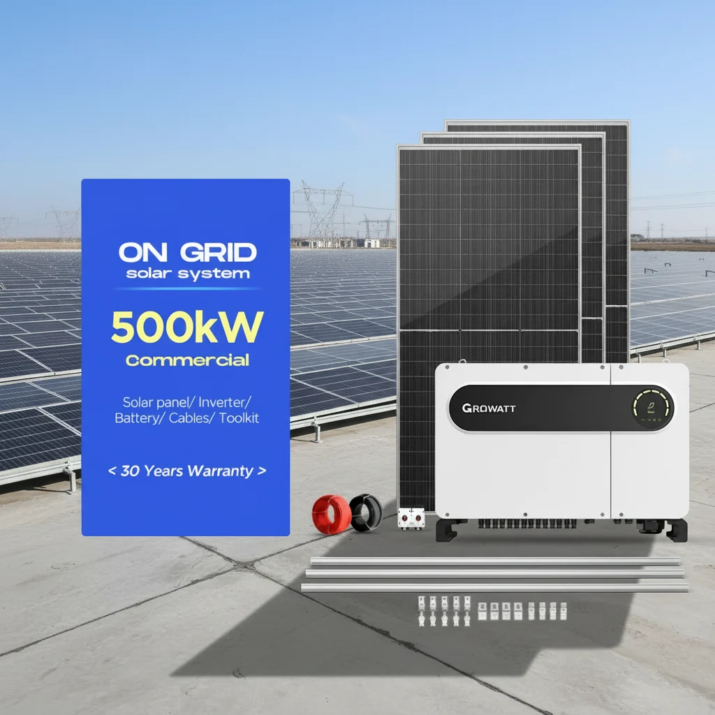 on-grid solar home system commercial3
