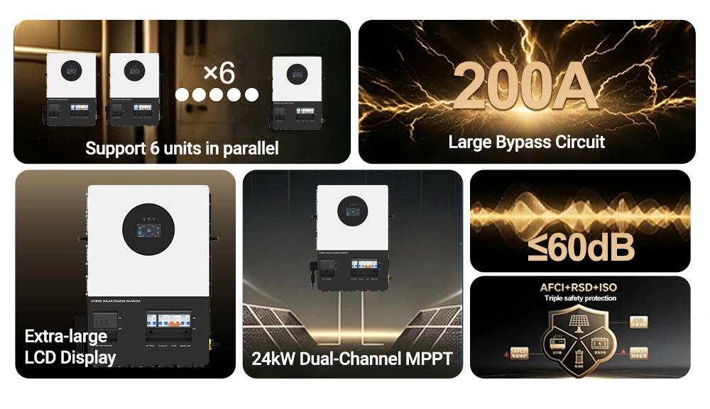 Hybrid Solar Inverter UL1741 Certified