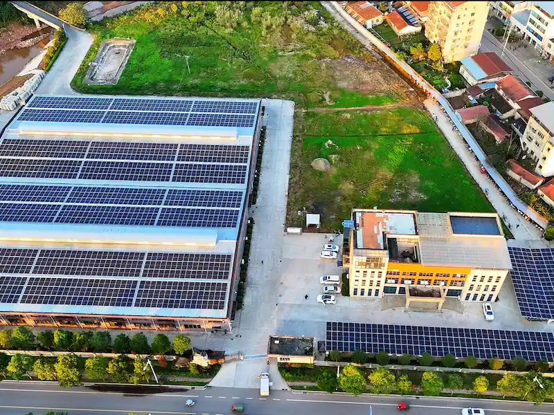 50kW rooftop solar power system