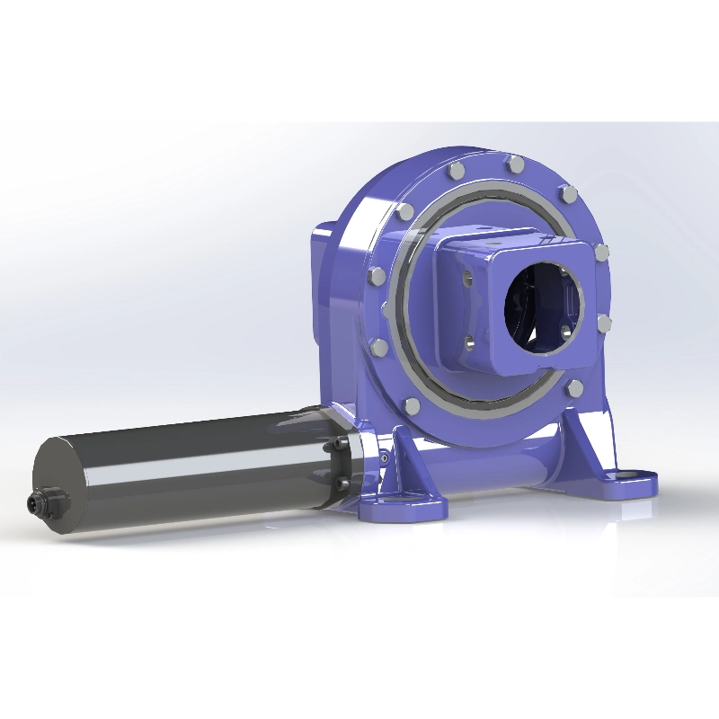 VE Series Electrical linkage Slew Drive Reducers overall central axis 5 inch 6 inch 7 inch for Construction Machinery