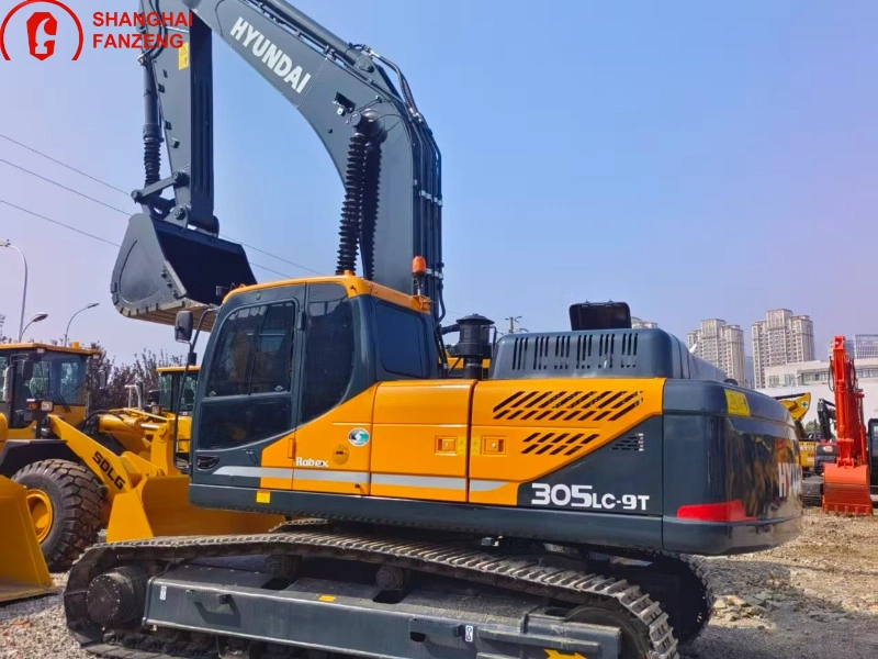 Pelle hydraulique haute puissance Hyundai 305LC-9 d'occasion à petit prix