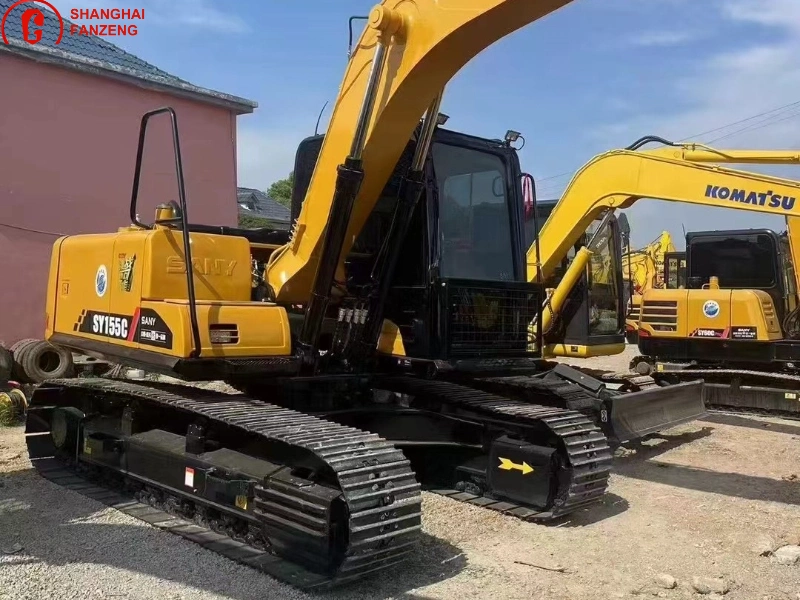 Sany 155 Used Excavator 15-Ton Durable Mine-Specific