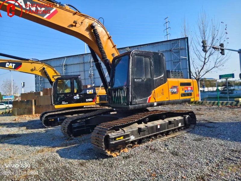 Used SANY 235 Excavator 23T Class and High Efficiency