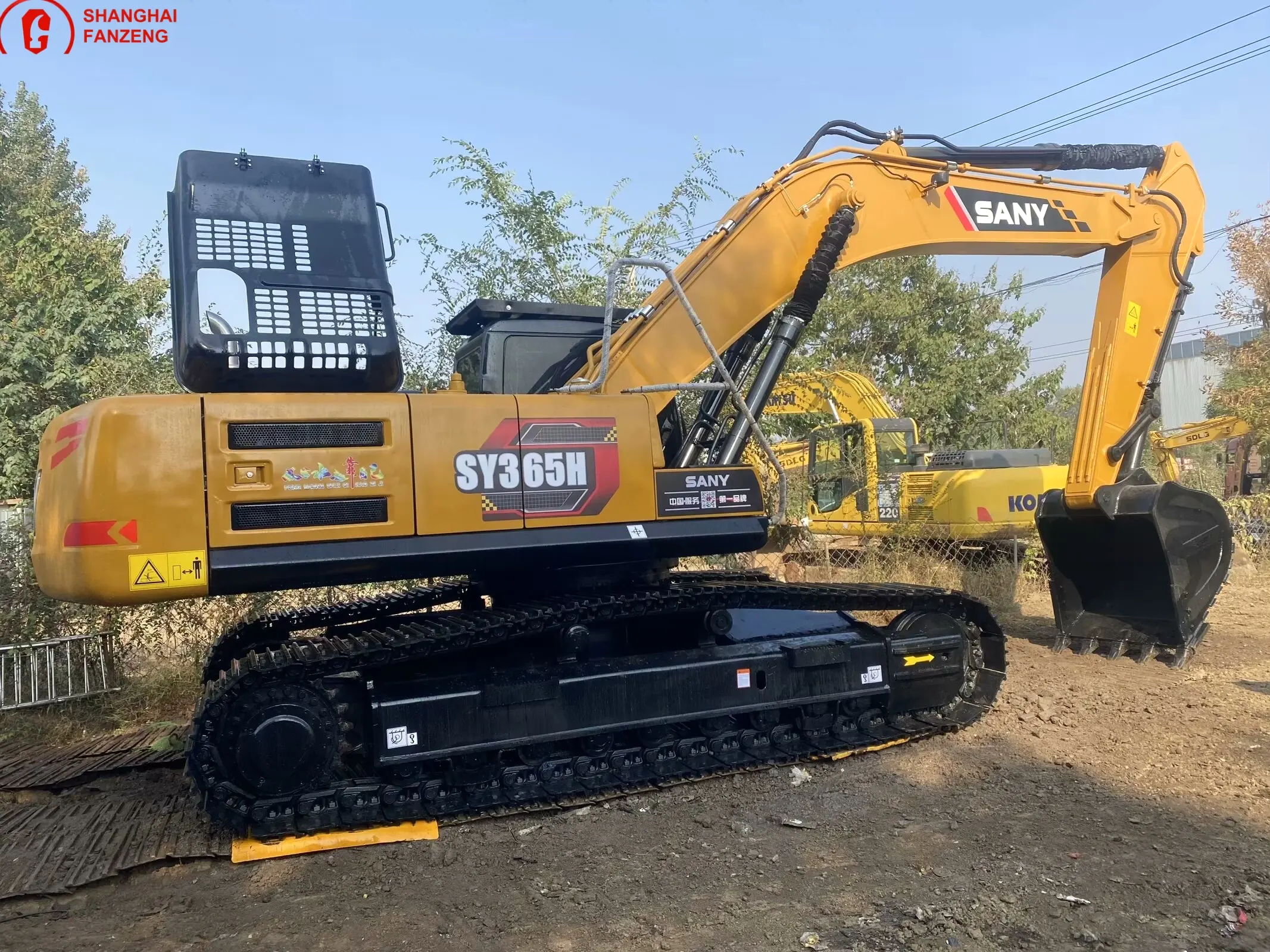 Sany 356H Used Excavator 36-Ton Mine-SpecificIsuzu Engine Heavy-Duty Operation