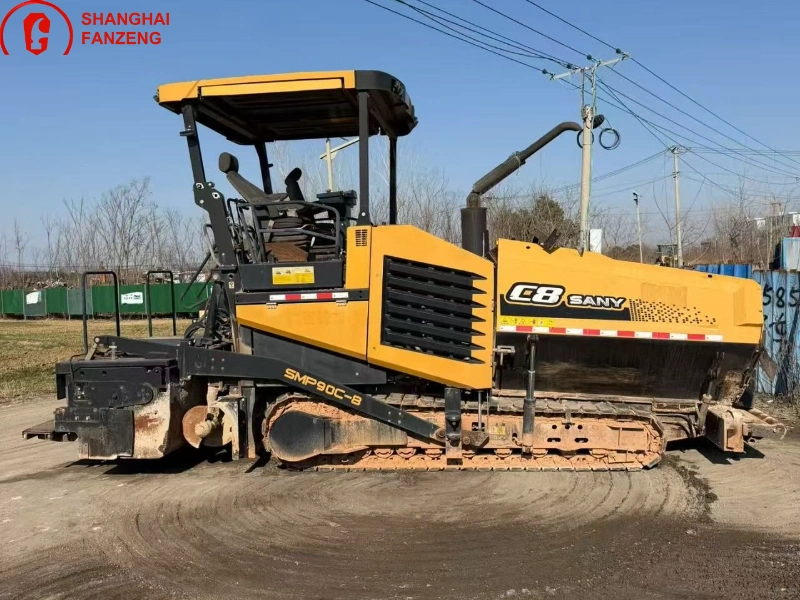Used Sany SMP90C-8 Paver High Precision and Efficient Paving