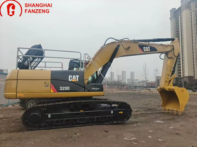 Used Caterpillar 329Excavator 29T Super Strong Power Mine Operation