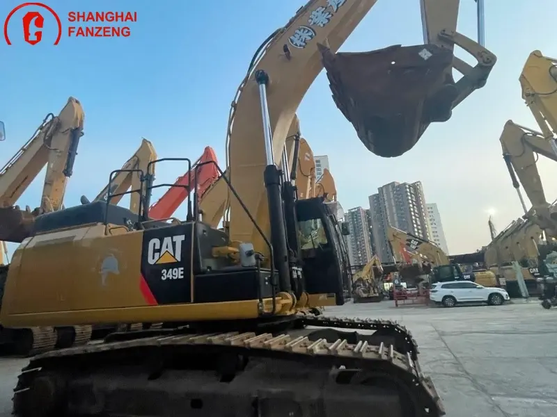Used Caterpillar 349E Excavator 49T Class and Excellent Load-bearing