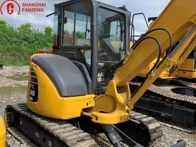 Used Komatsu PC40MR-3 Excavator Mini-tonnage Ultra Short Tail Swing