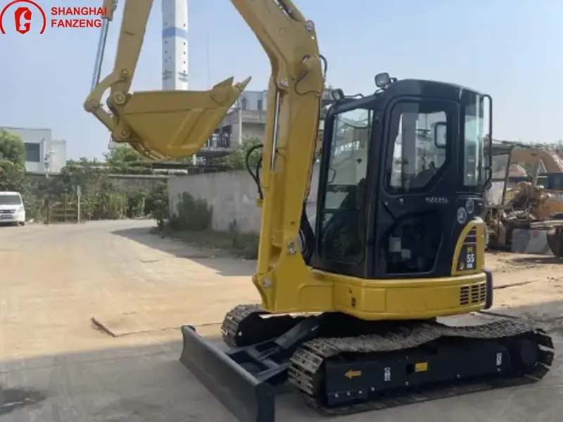 Second-hand Komatsu PC55 Excavator Compact and Flexible Operation
