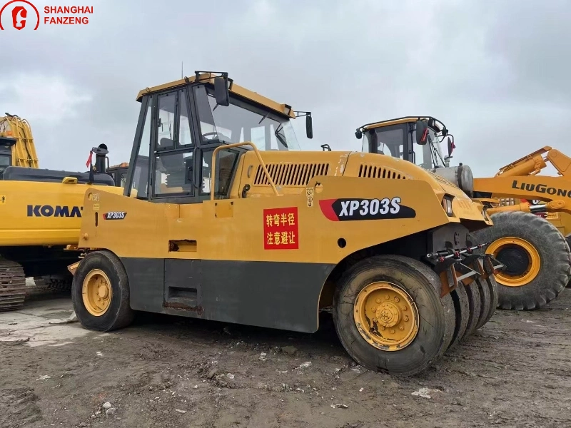 Used XCMG 303S Tire Roller Hydraulic Drive and Flexible Operation
