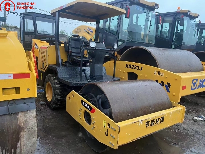 Second-hand XCMG XS50J Roller 500kg Class High Compaction Efficiency