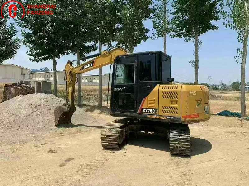 Sany 75 excavator