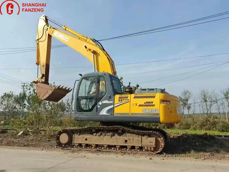 Used Kobelco Bumblebee 200 Excavator 20T Low Fuel Consumption