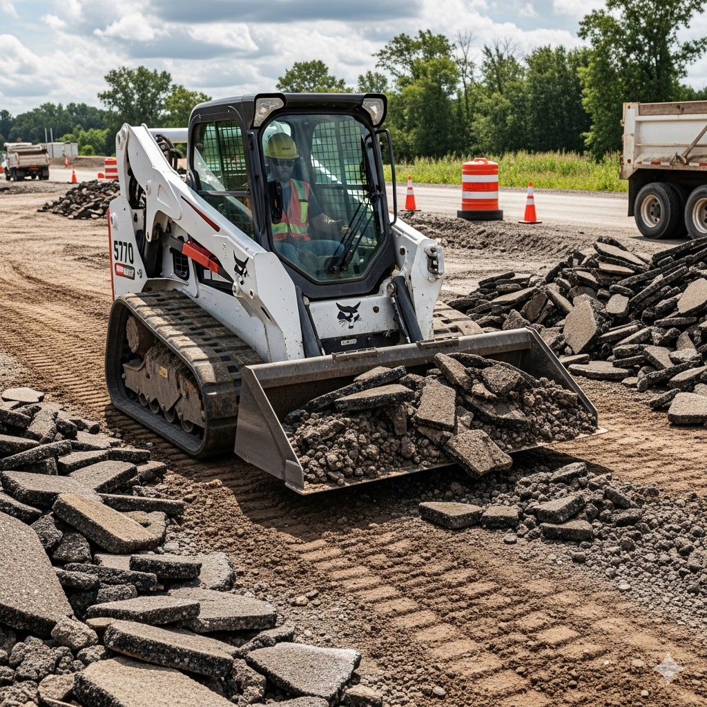 Why Used Bobcat A770 Excels in Rescue & Road Work
