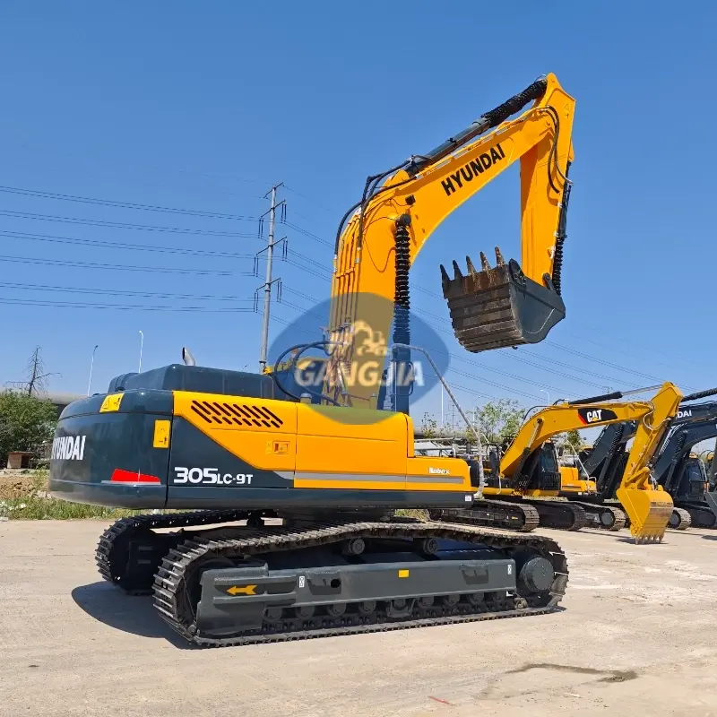 Durable Good Performance Used HYUNDAI 305LC-9T Midi Digger Equipment Supply