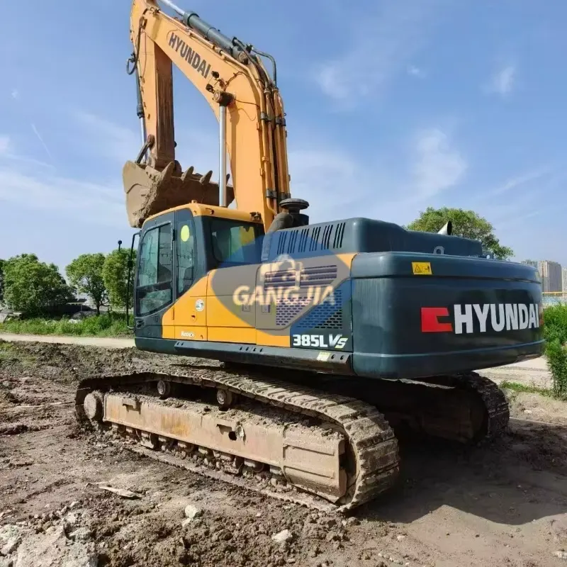 Fctory Price Original Second-hand HYUNDAI 385VS Crawler Excavators Machine