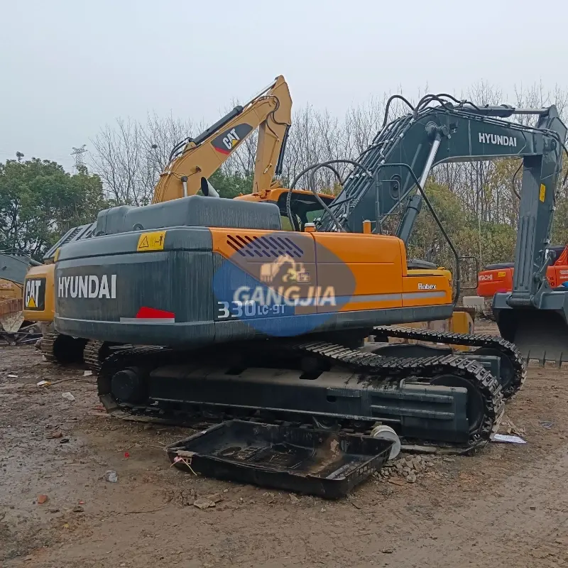 High Cost Performance Second hand HYUNDAI 330LC-9T Heavy Excavator Global Solution