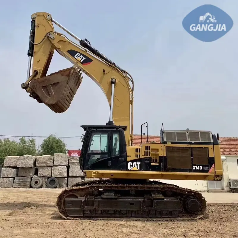Competitive Price Second-hand CAT 374 Large Crawler Excavator Machine