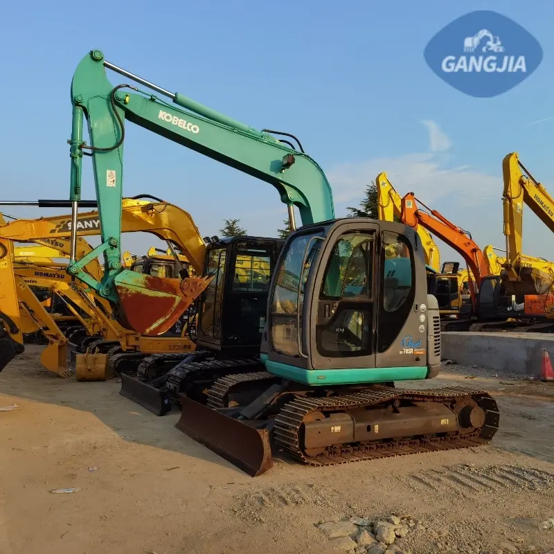 Durable Kobelco SK70SR Midi Crawler Second Hand Excavator Global Supply