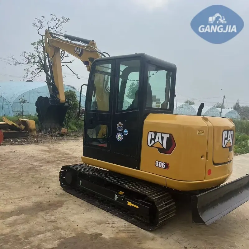 Good Condition CAT 306 Mini Crawler Excavator Second-hand Global Supply
