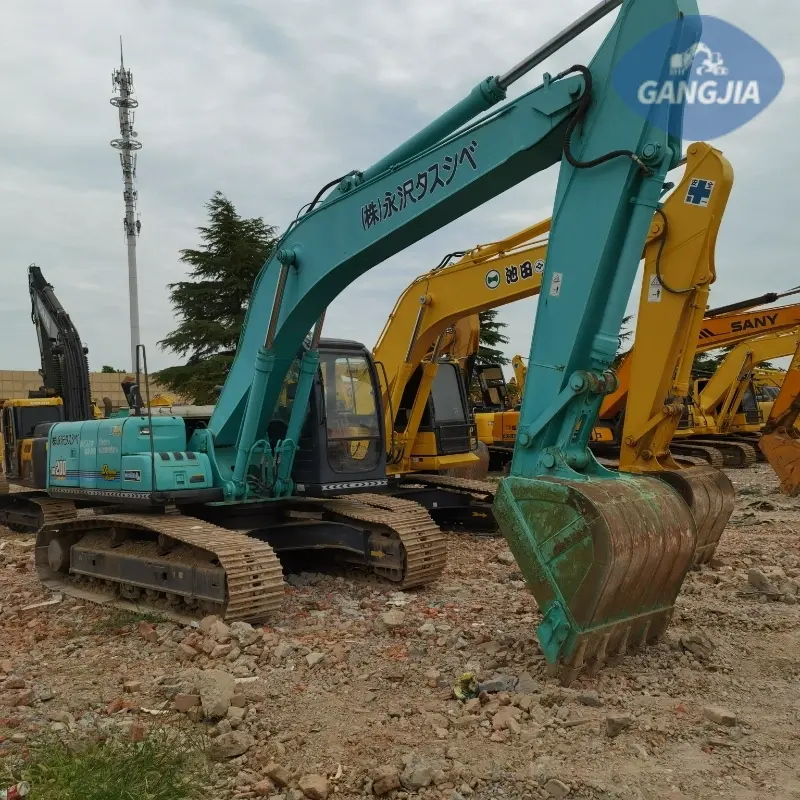 Good Condition KOBELCO SK200-6E Medium Excavator Used Engineering Machinery