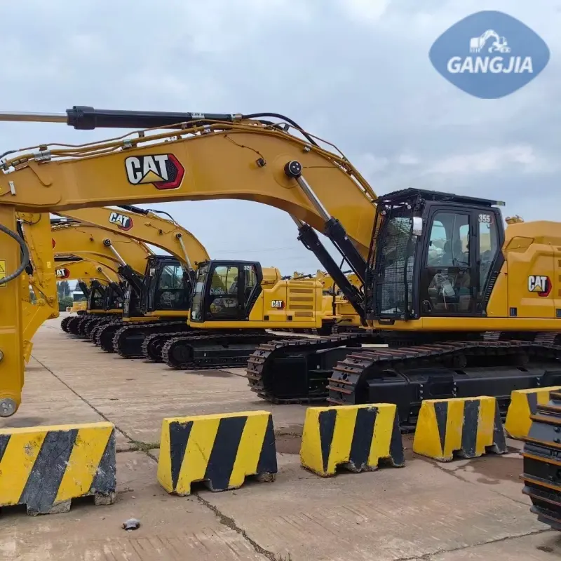 Good Performance CAT 355 Hydraulic Excavator Used Sand Digging Supplier