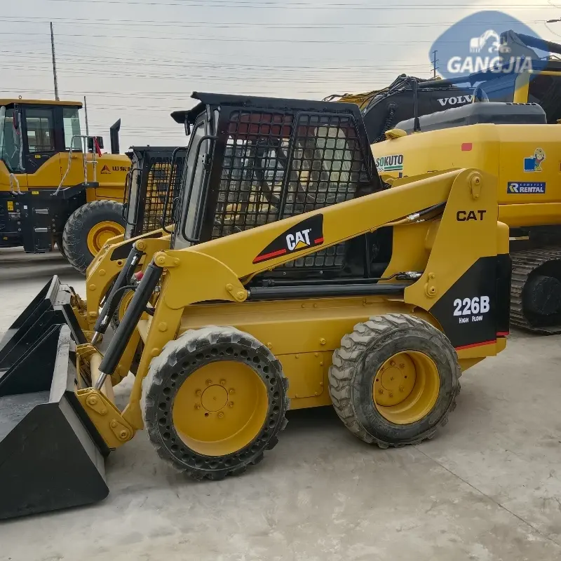 High Cost Performance Used CAT 226B Skid Steer Loader