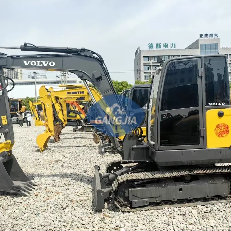 Hot Sale Second Hand VOLVO EC60 Mini Hydraulic Excavator Construction Equipment