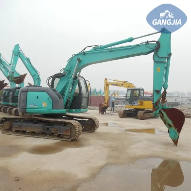 Hot Sale Used KOBELCO SK135 Mini Crawler Excavator Construction Equipment