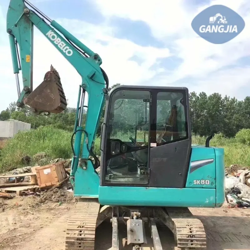 Low Price Original Kobelco SK60 Mini Used Construction Equipment Supplier