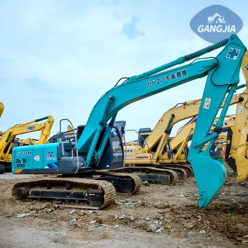 Low Price Second Hand Hitachi ZX200-3 Hydraulic Crawler Excavator Good Condition