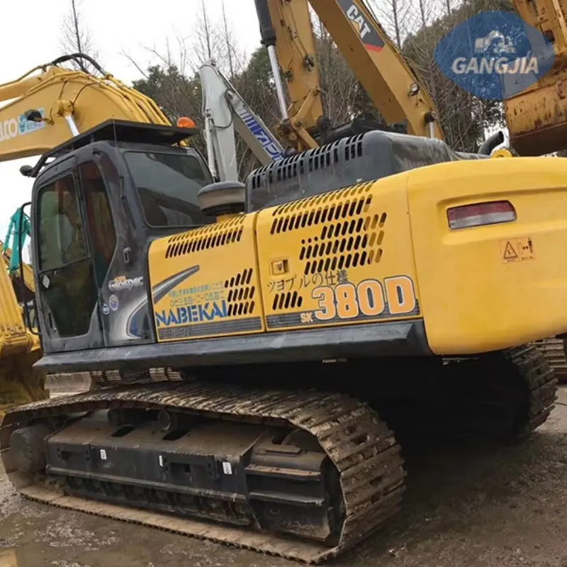 Low Price Used KOBELCO SK380D large Crawler Excavator Construction