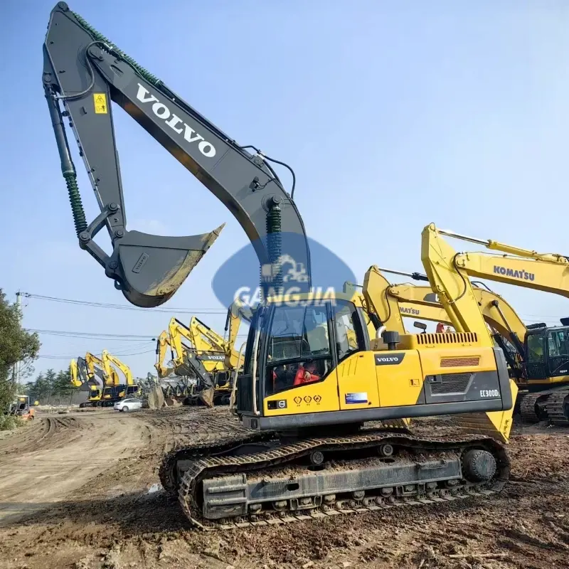 Low Price Used VOLVO EC300DL Crawler Excavator Sand Digging Equipment Supplier